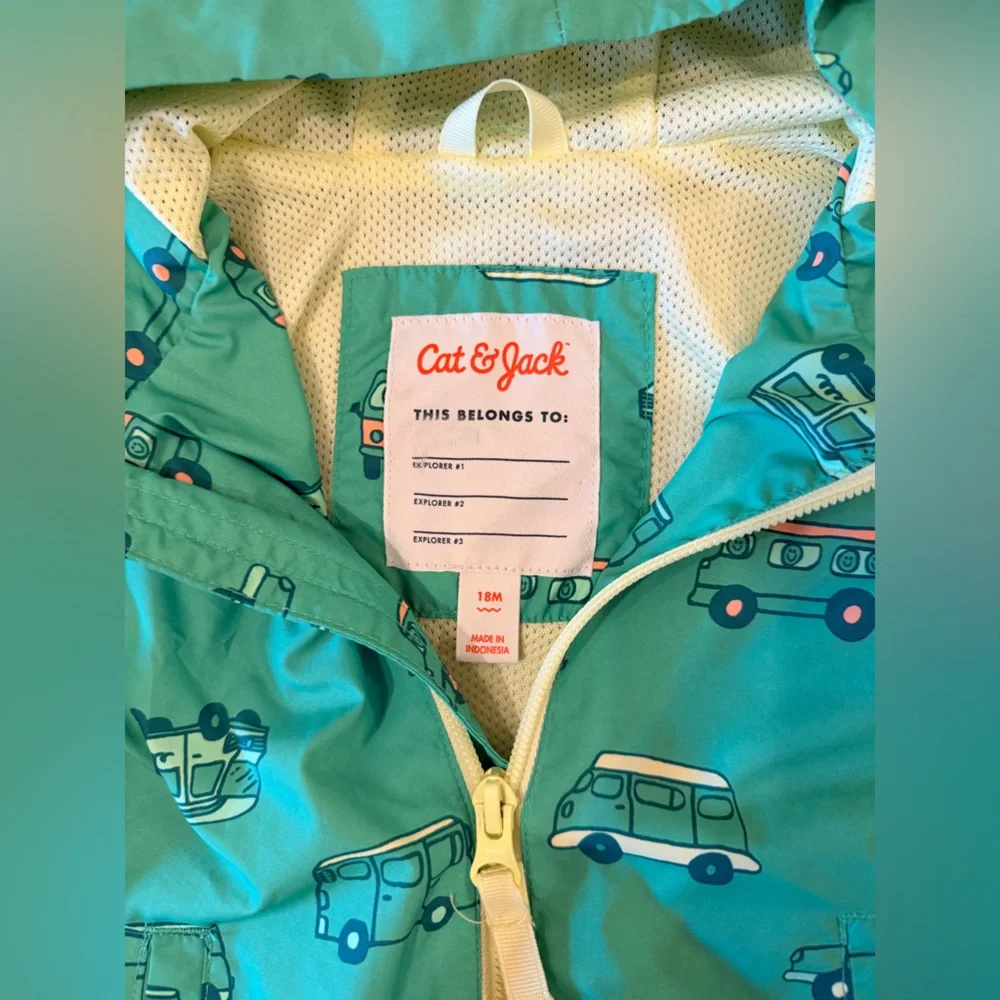 Cat & Jack Rain Jacket - Picture 2 of 3
